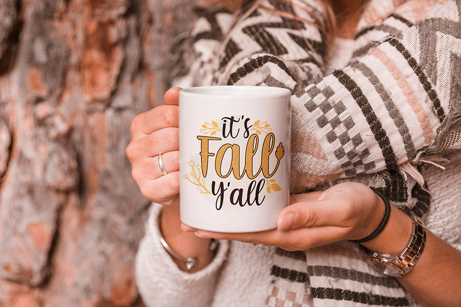 Fall Sublimation Design, It's Fall Y'all PNG