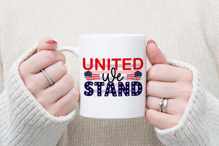 United We Stand, Patriotic Sublimation Design