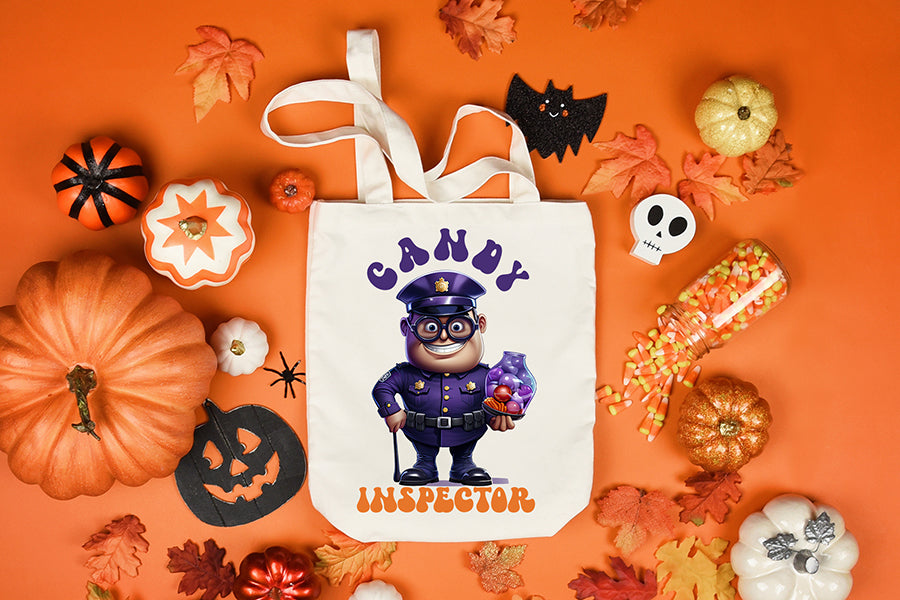 Candy Inspector, Halloween Sublimation Design