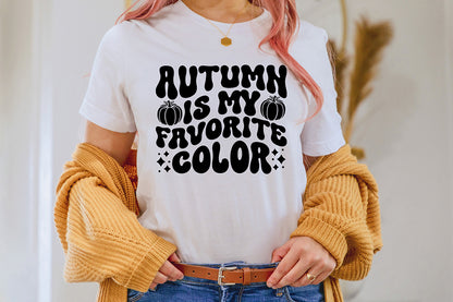 Autumn is My Favourite Color, Retro Fall SVG