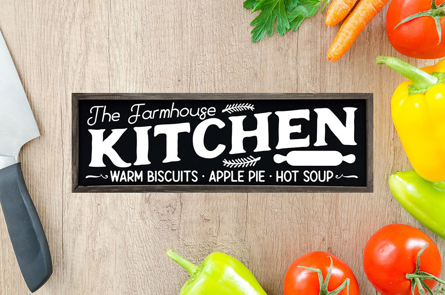 Farmhouse Kitchen | Vintage Kitchen Sign SVG