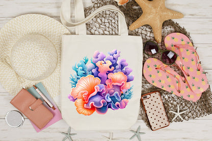 Pastel Mermaid Watercolor Sublimation Bundle