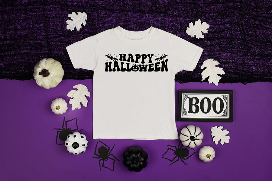 Happy Halloween SVG - Retro Halloween SVG