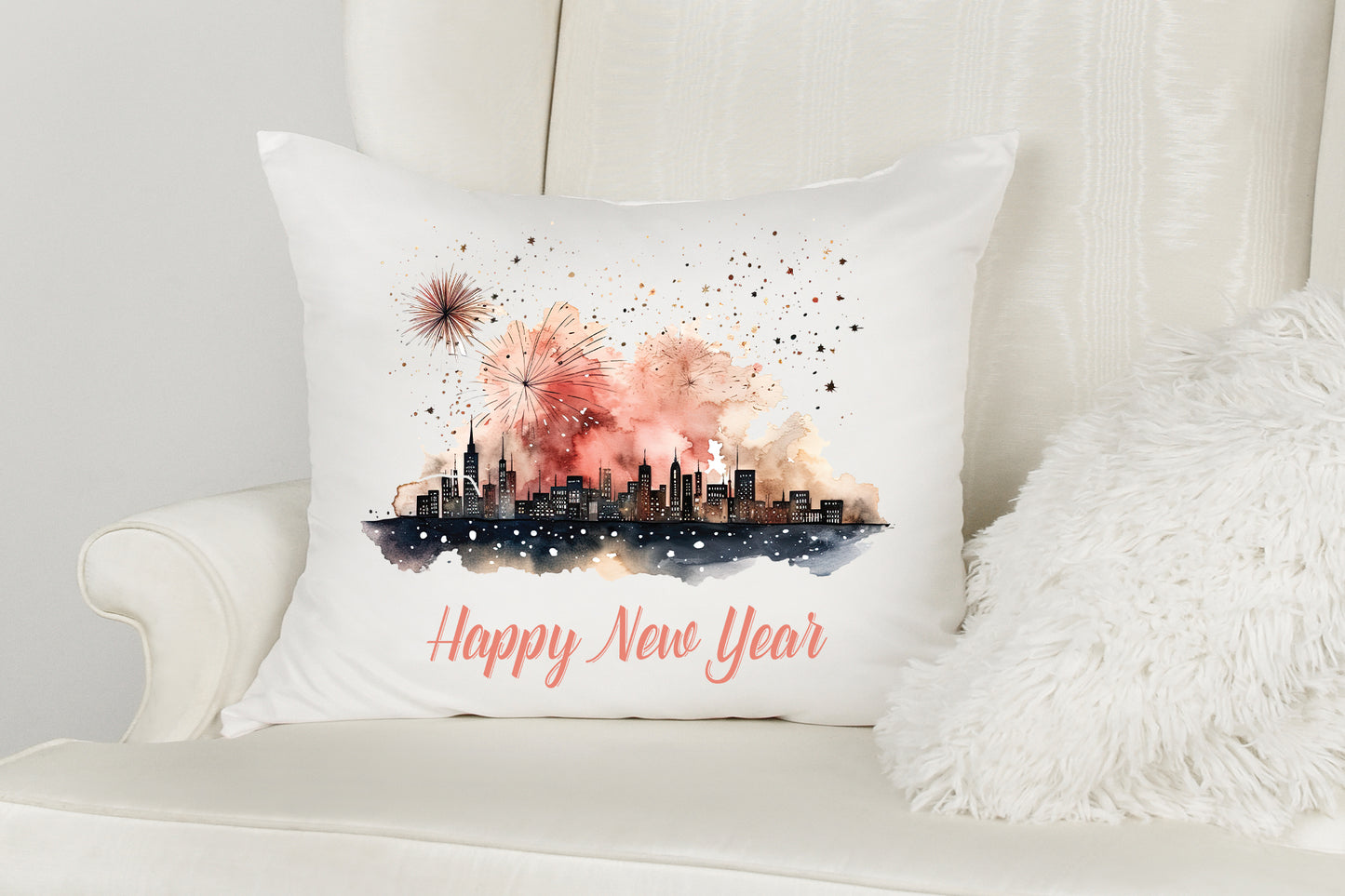 Happy New Year Sublimation Design