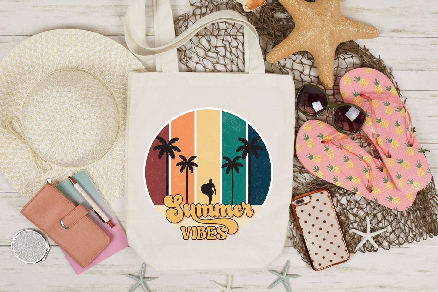 Retro Summer Sublimation | Summer Vibes PNG