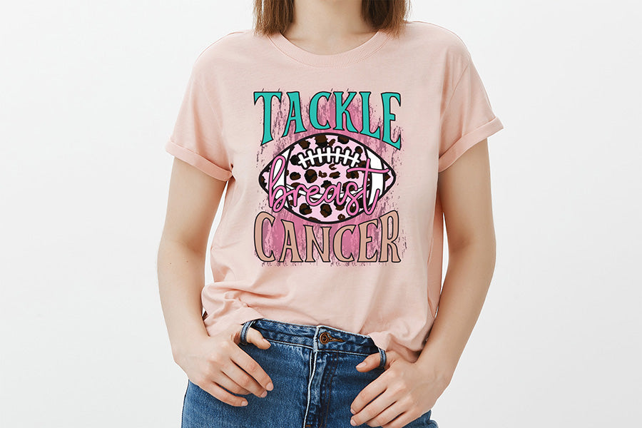 Tackle Breast Cancer PNG Sublimation