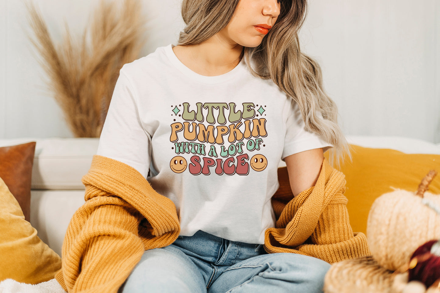 Little Pumpkin with a Lot of Spice PNG Sublimation