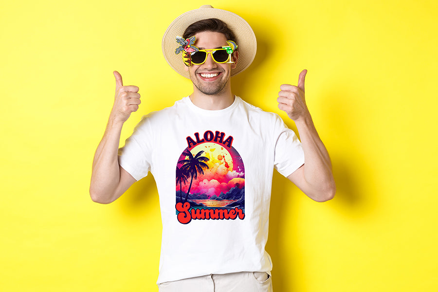 Summer Sublimation Design - Aloha Summer