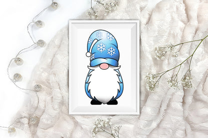 Christmas Gnome Clipart Bundle