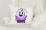 Funny Halloween Quote PNG, I'm Just Here for the Boos