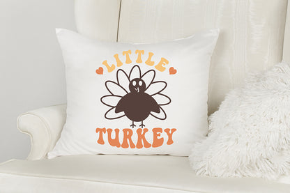 Retro Thanksgiving SVG, Little Turkey SVG