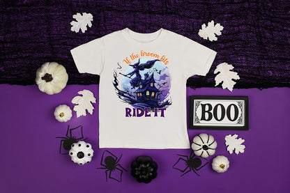 Halloween PNG Sublimation | If the Broom Fits Ride It