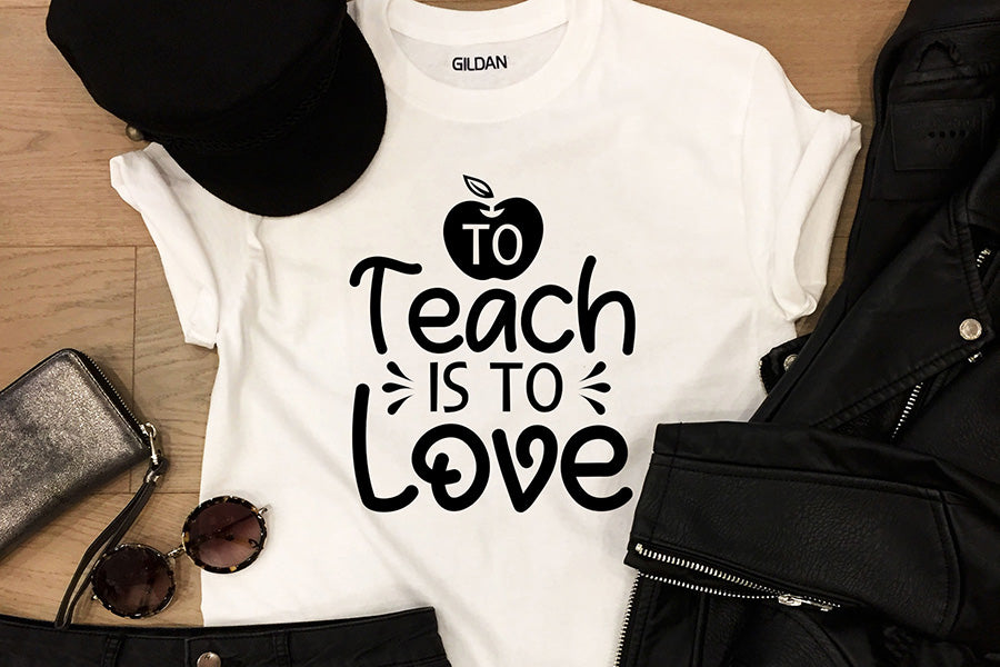 To Teach is to Love | Teacher SVG