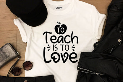 To Teach is to Love | Teacher SVG