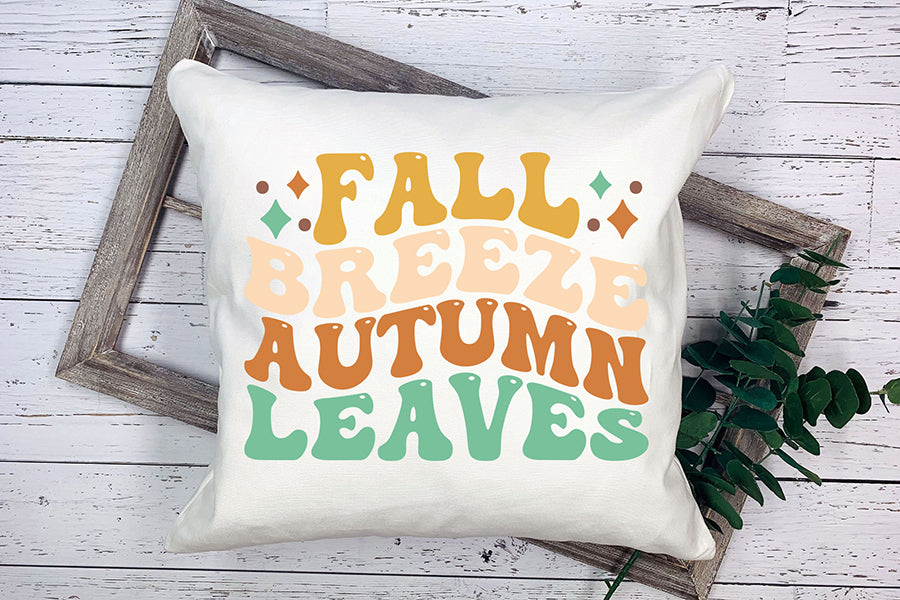 Retro Fall SVG Cut File