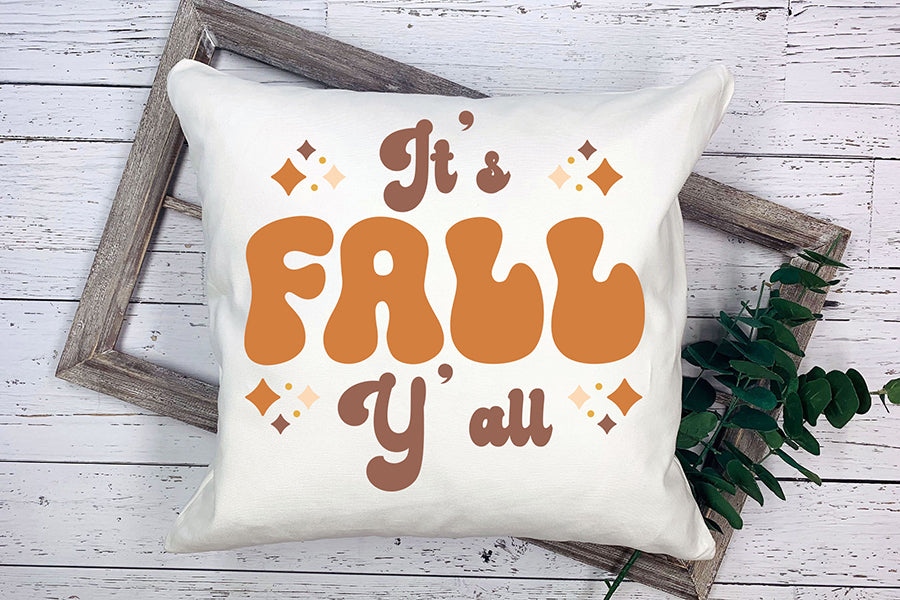 Retro Fall SVG - It's Fall Y'all SVG