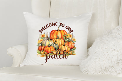 Fall Sublimation Design - Welcome to Our Patch