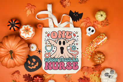 One Spook Tacular Nurse PNG Sublimation