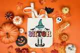 The Witch is in - Halloween Witch PNG