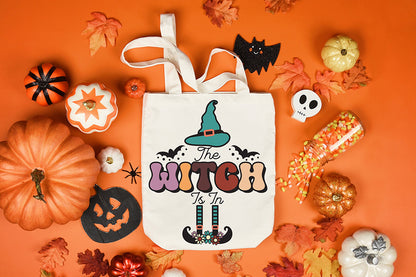 The Witch is in - Halloween Witch PNG