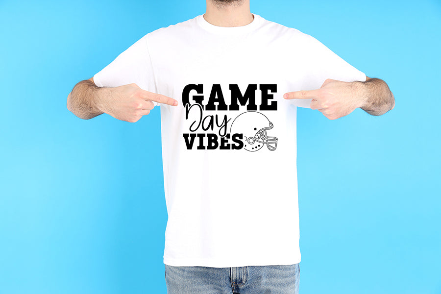 Game Day Vibes | Football SVG Cut File