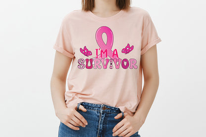 I'm a Survivor | Breast Cancer PNG