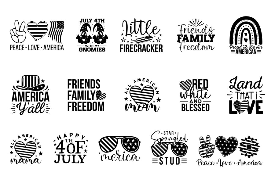 4th of July SVG Bundle