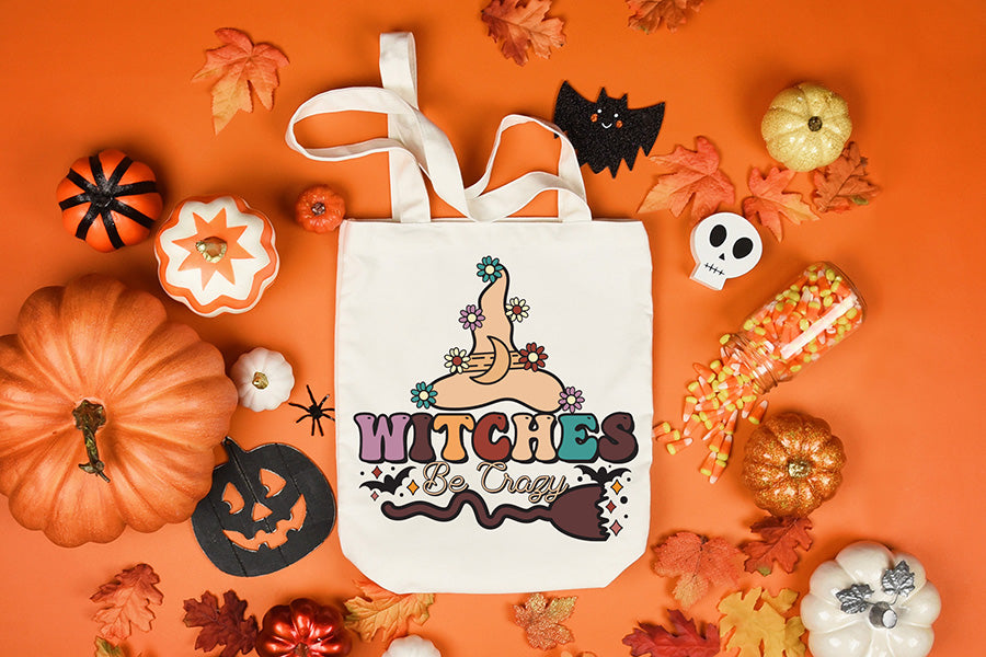 Witches Be Crazy - Halloween Witch PNG