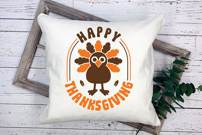 Happy Thanksgiving - Turkey SVG Design