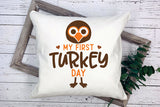 My First Turkey Day SVG Cut File