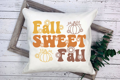 Retro Fall SVG, Fall Sweet Fall SVG