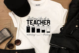 Teacher SVG, Battery Life of a Teacher