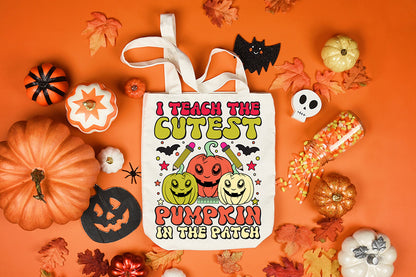 Halloween Teacher Sublimation Design PNG