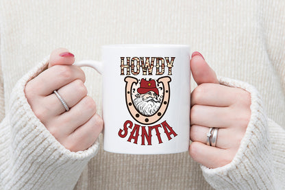 Howdy Santa | Western Christmas Sublimation