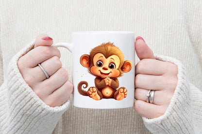 Cute Baby Animal Sublimation Clipart Bundle