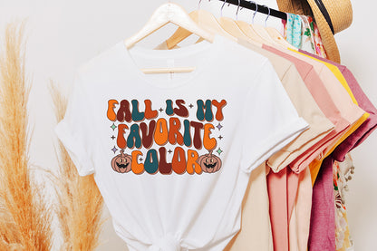 Fall is My Favorite Color - Retro Fall PNG