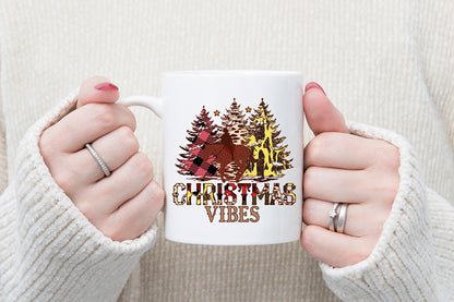 Western Christmas Sublimation Design