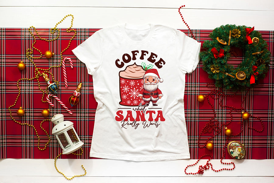 Coffee What Santa Really Wants Sublimation