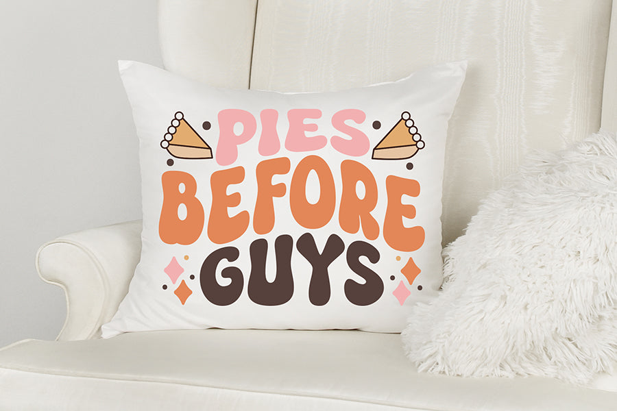 Retro Thanksgiving SVG, Pies Before Guys