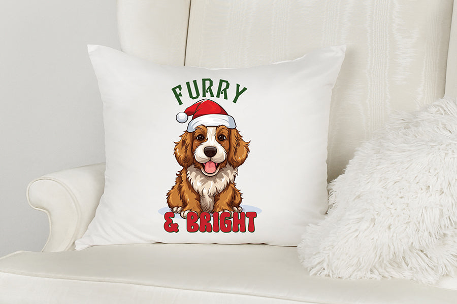 Furry & Bright, Christmas PNG Sublimation