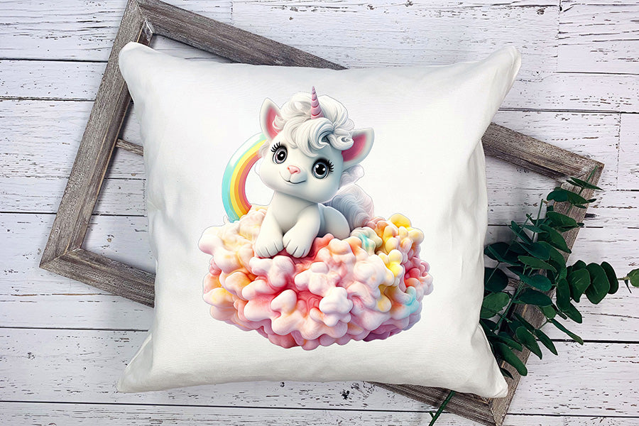 Cute Baby Unicorn Sublimation Clipart Bundle