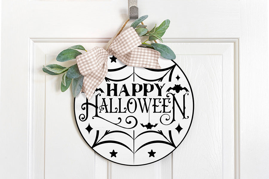 Halloween Round Sign SVG Bundle