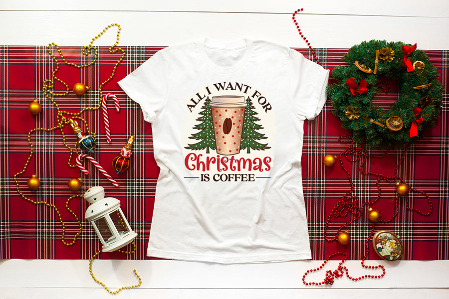 All I Want for Christmas is Coffee Sublimation