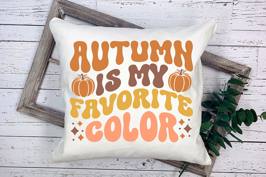 Autumn is My Favourite Color, Retro Fall SVG