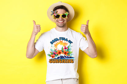 Summer Sublimation Design, Soul Full of Sunshine