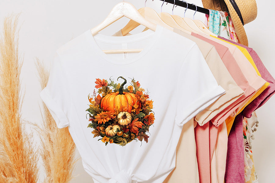 Fairy Watercolor Pumpkin Sublimation Bundle