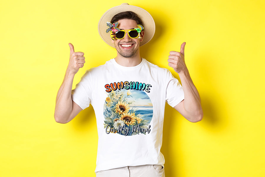 Sunshine on My Mind PNG Sublimation Design