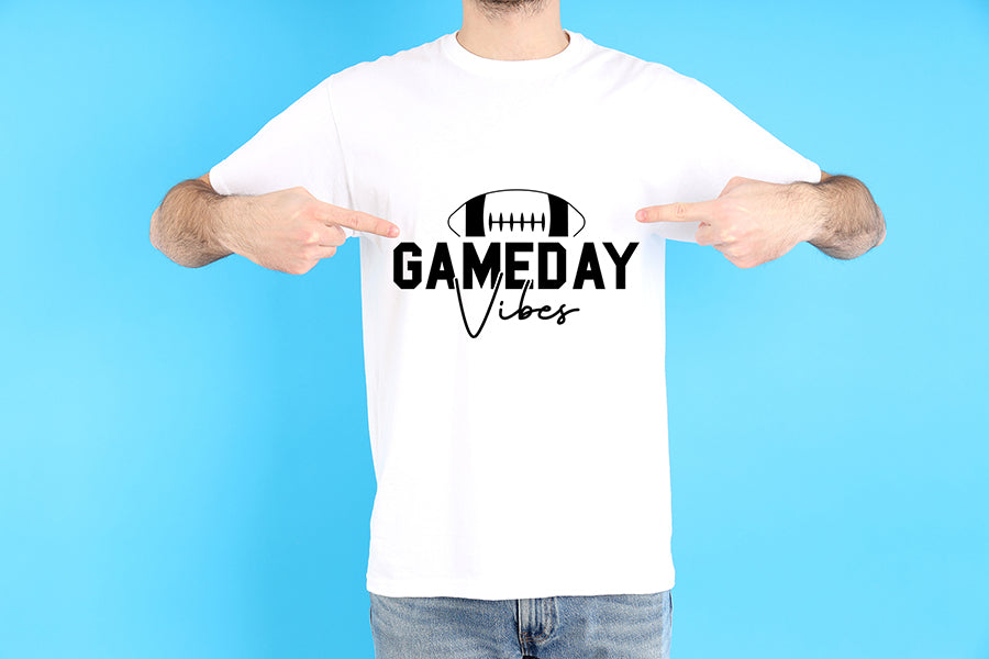 Game Day Vibes SVG - Football SVG