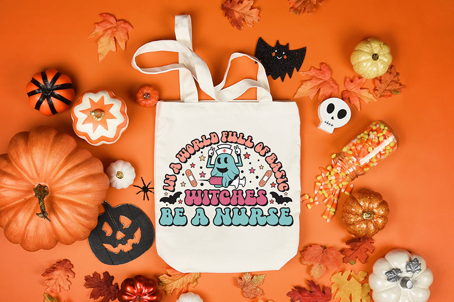 Halloween Nurse PNG Sublimation Design