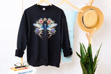 Fairy Dragonfly Watercolor Sublimation